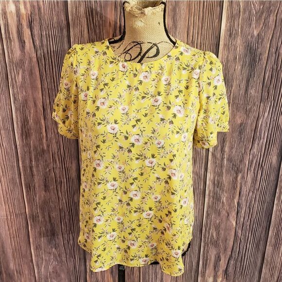 3 for $25 LOFT Floral Shirt - Picture 1 of 12